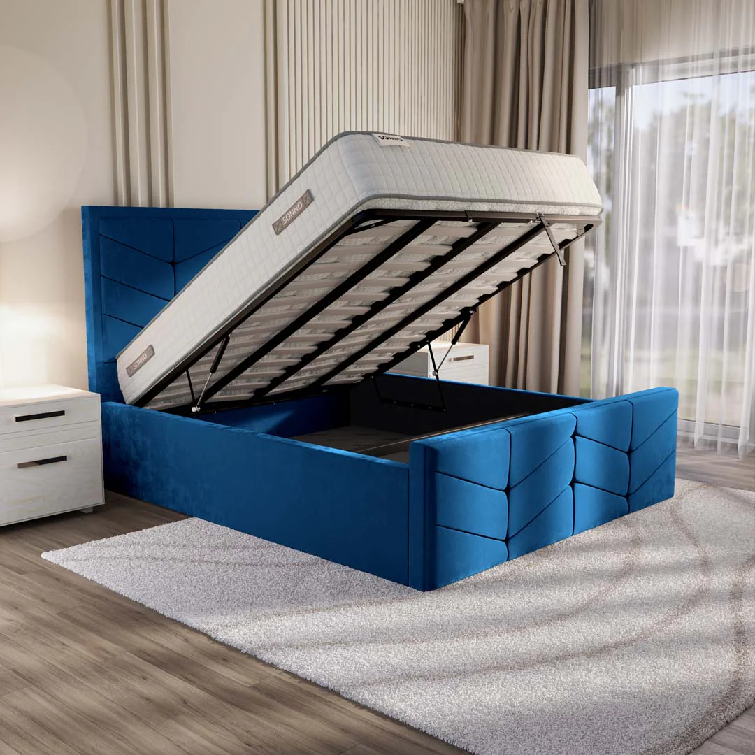 Lancaster Upholstered Ottoman Bed - Image 2