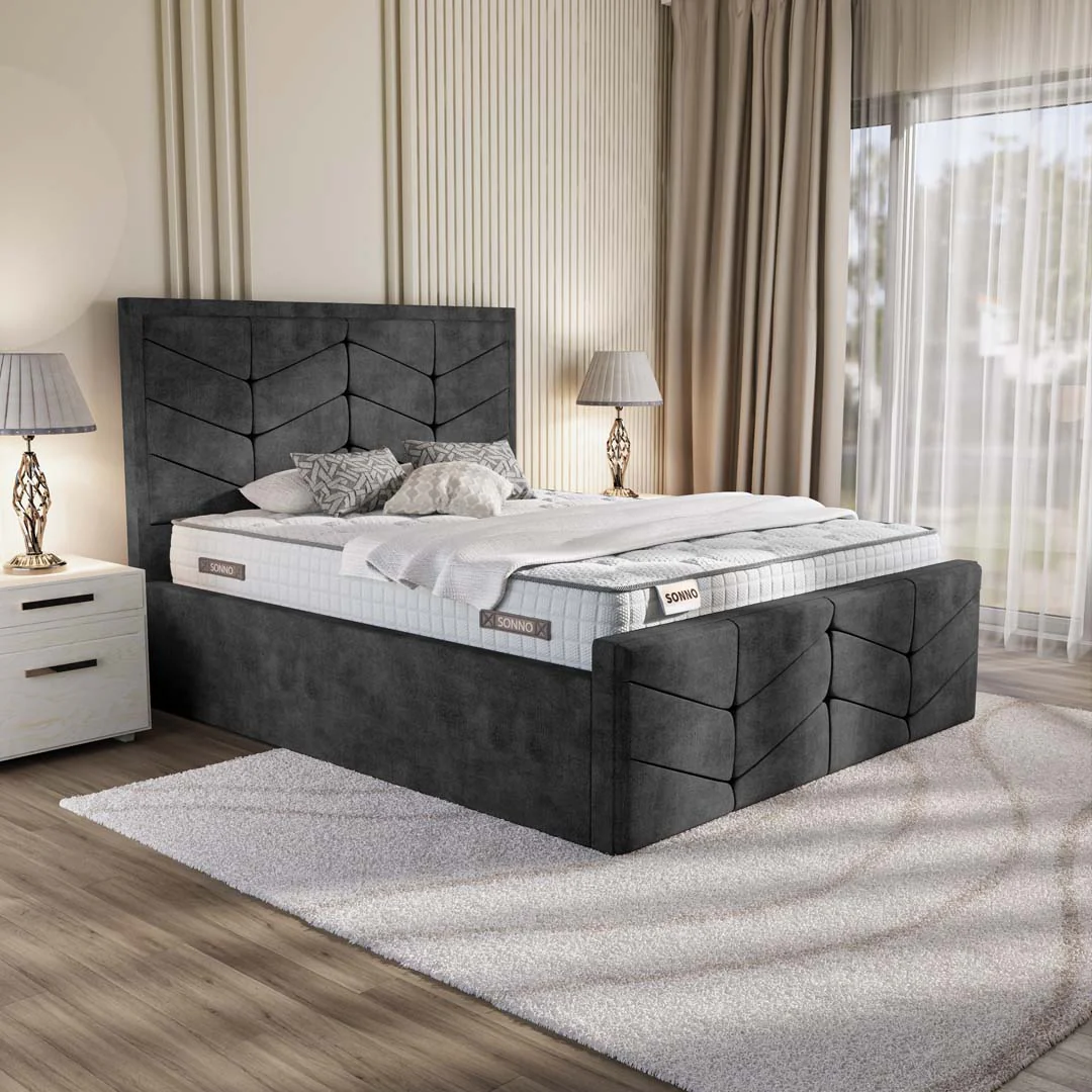 Lancaster Upholstered Ottoman Bed - Image 3