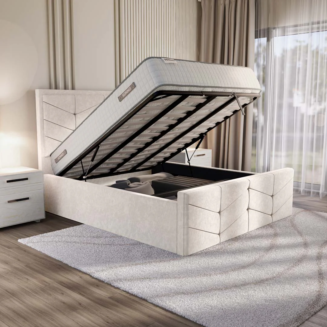 Lancaster Upholstered Ottoman Bed - Image 6
