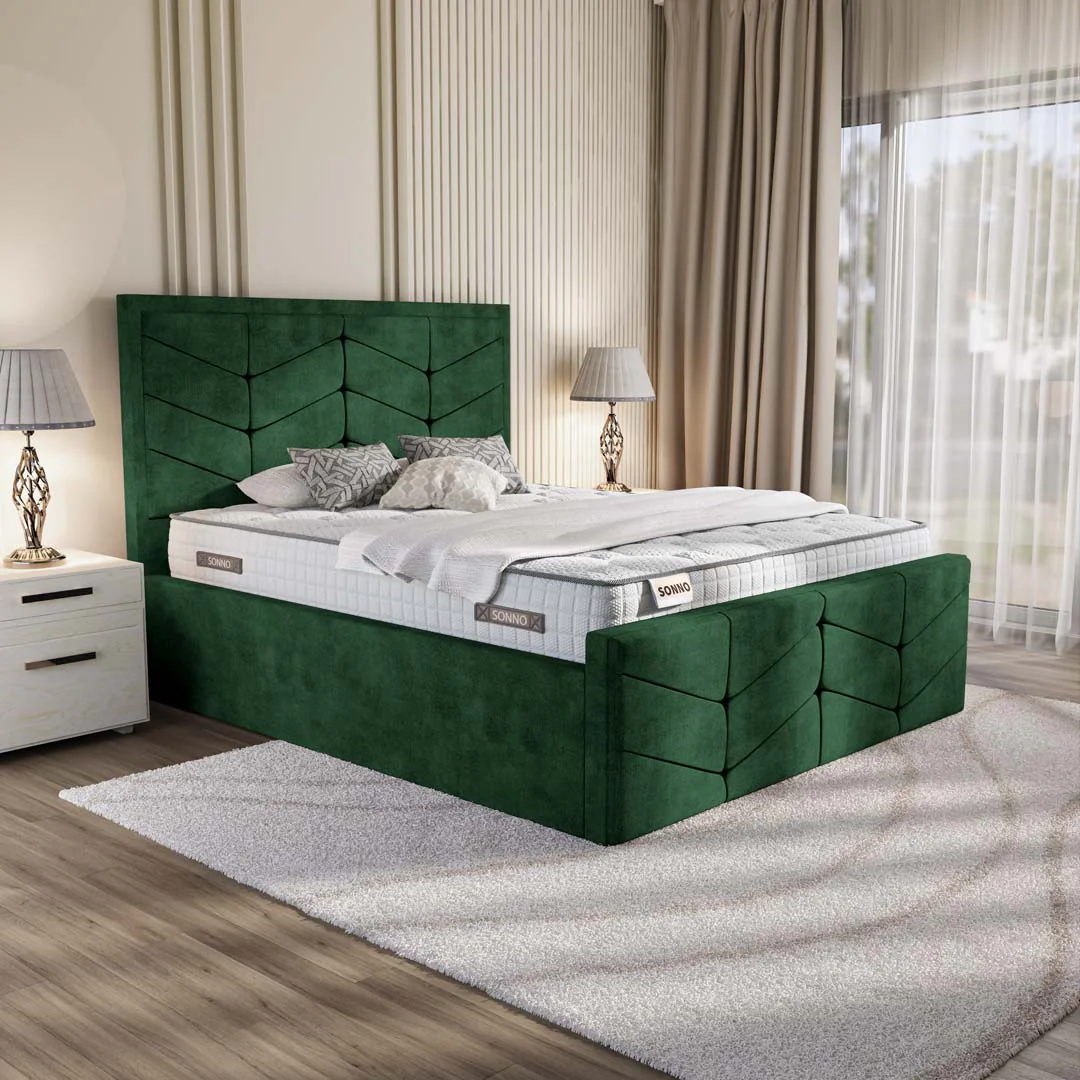 Lancaster Upholstered Ottoman Bed - Image 3