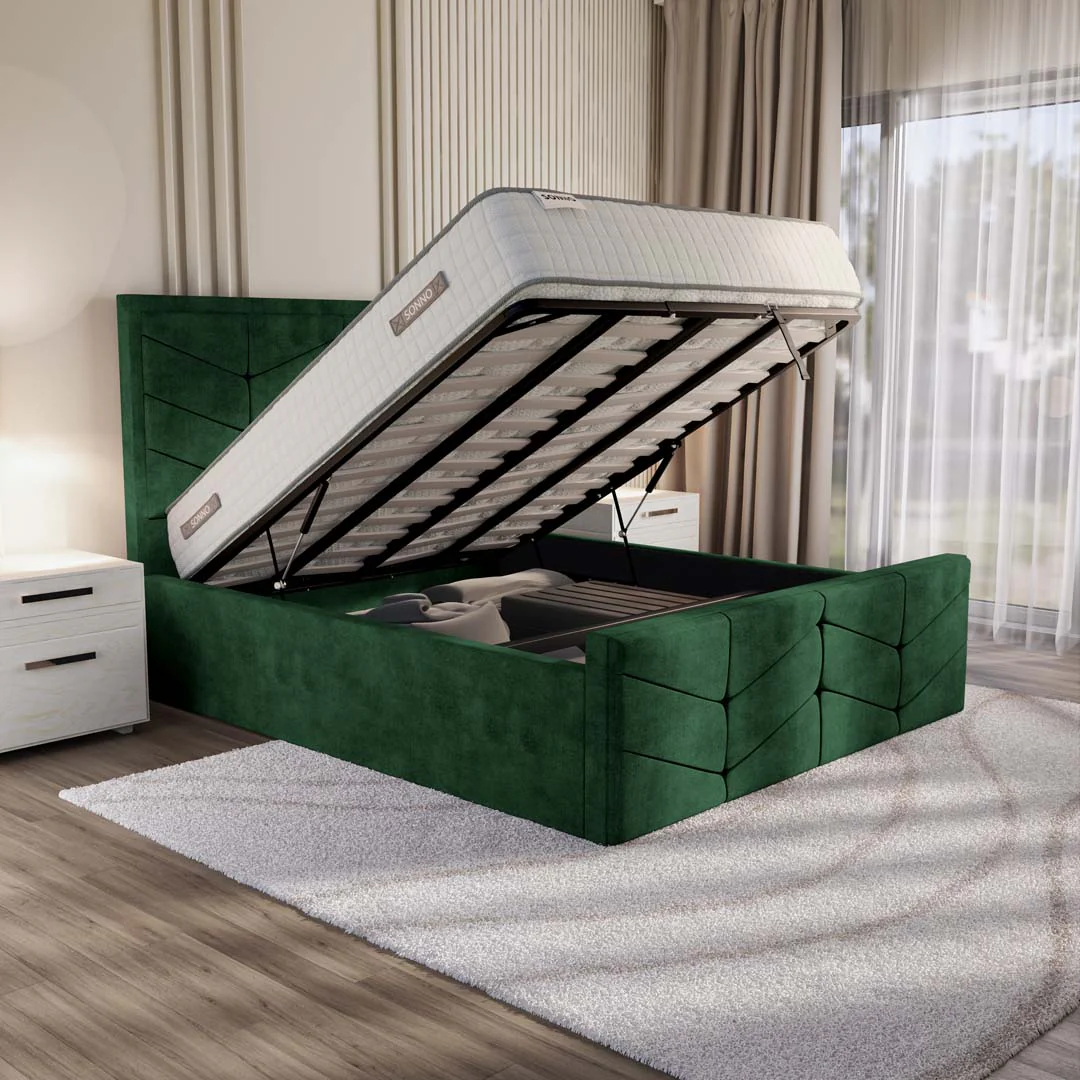 Lancaster Upholstered Ottoman Bed - Image 6