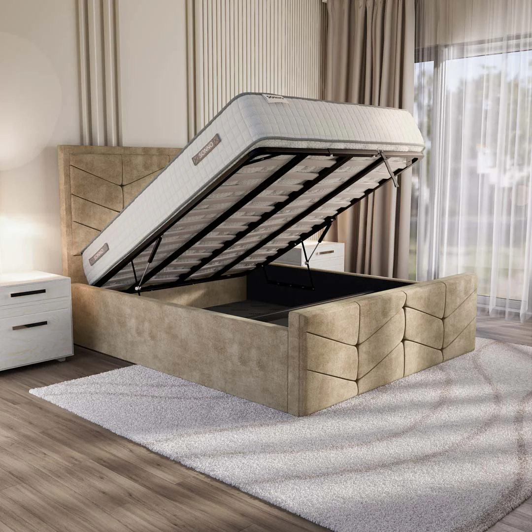 Lancaster Upholstered Ottoman Bed - Image 2