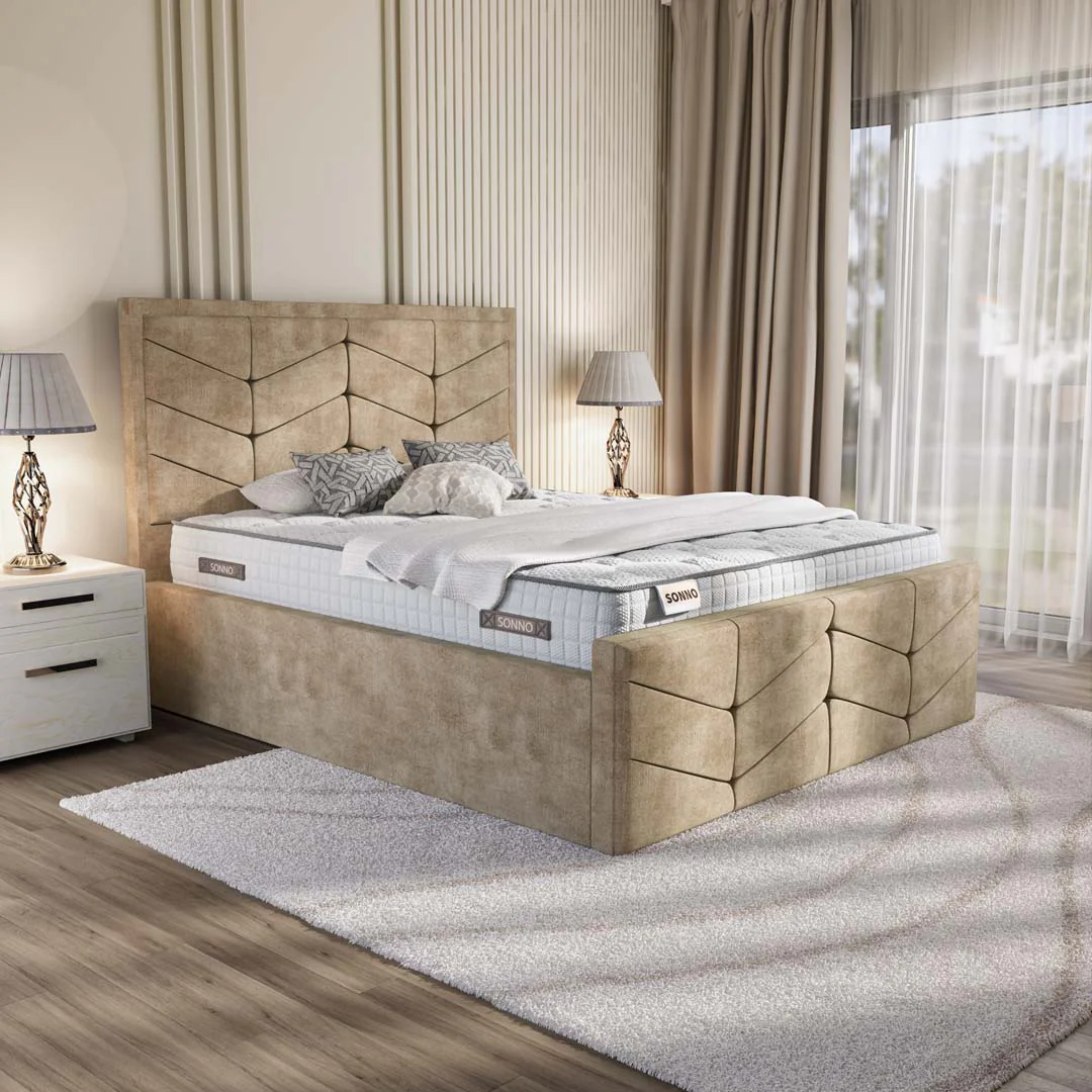Lancaster Upholstered Ottoman Bed - Image 3