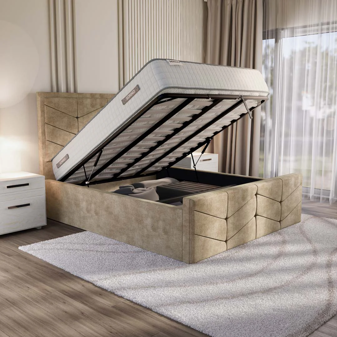 Lancaster Upholstered Ottoman Bed - Image 6