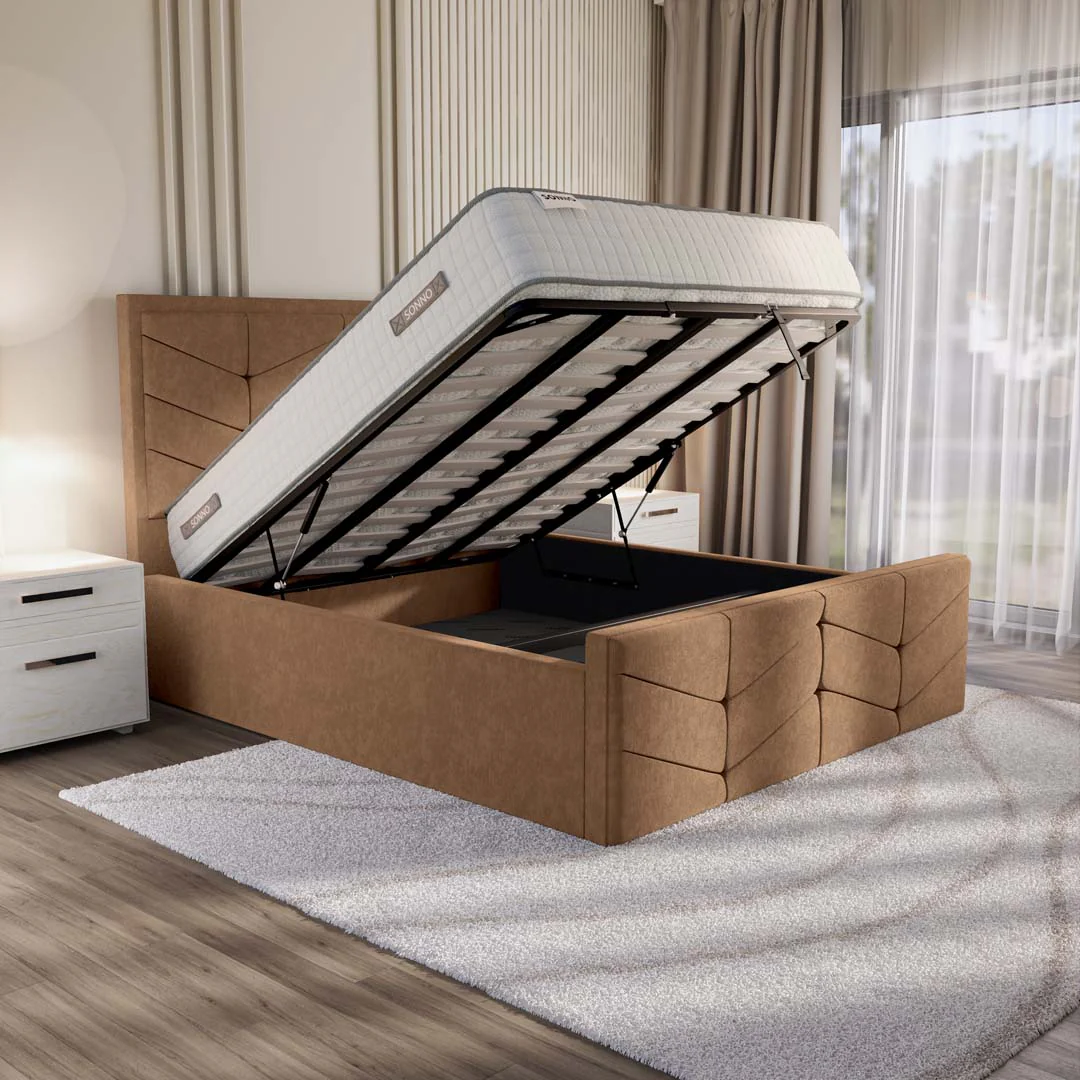 Lancaster Upholstered Ottoman Bed - Image 2