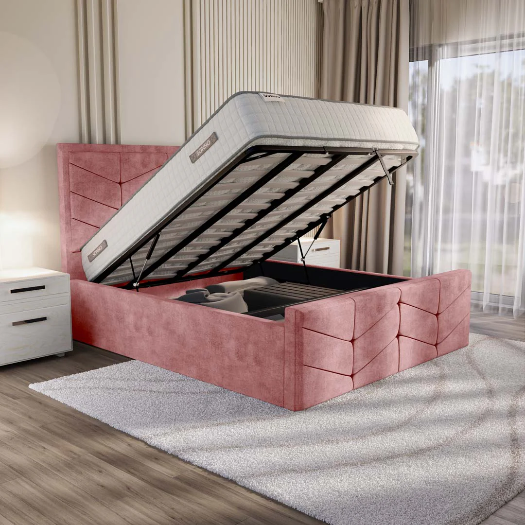 Lancaster Upholstered Ottoman Bed - Image 6