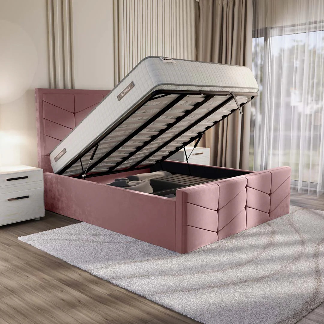 Lancaster Upholstered Ottoman Bed - Image 6
