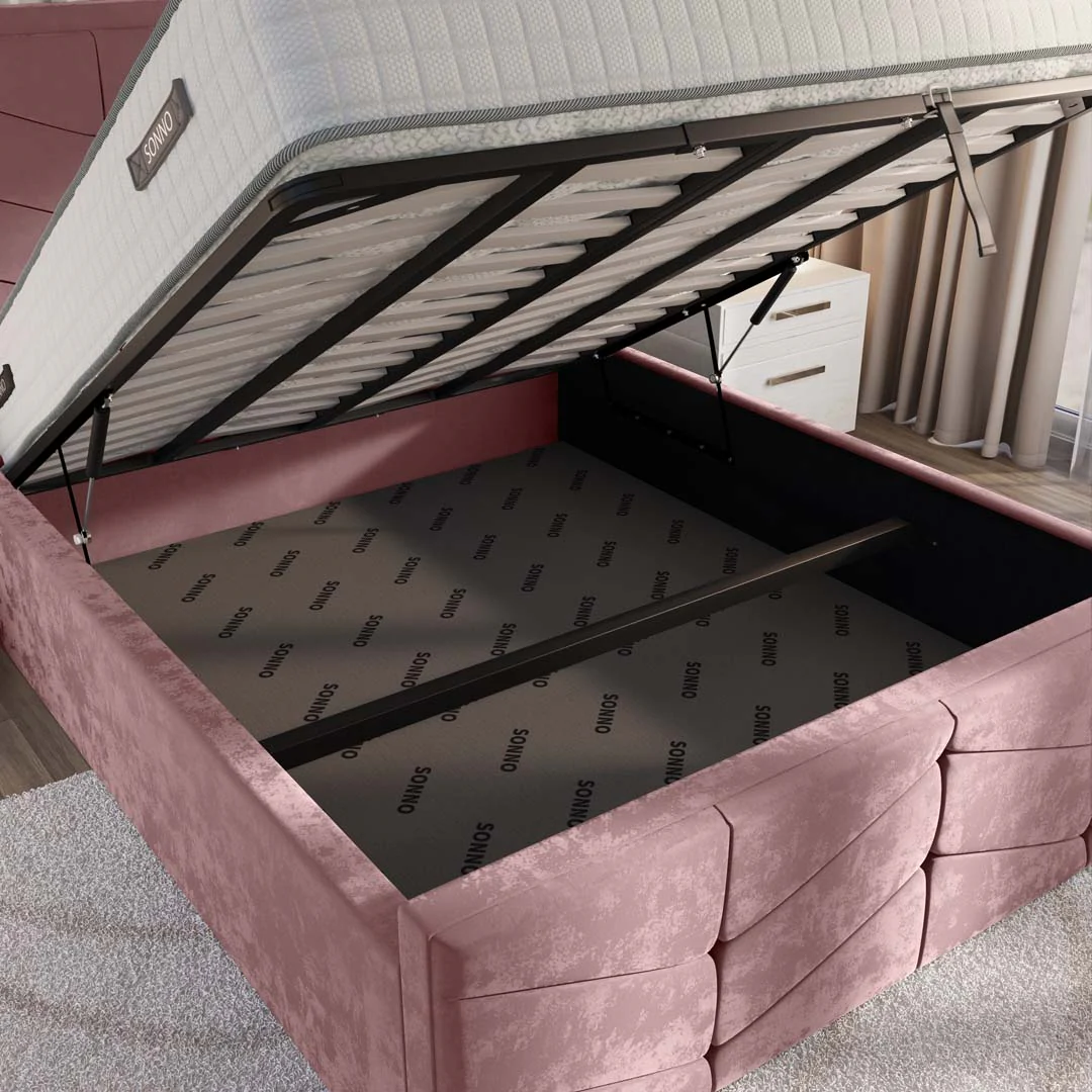 Lancaster Upholstered Ottoman Bed - Image 7