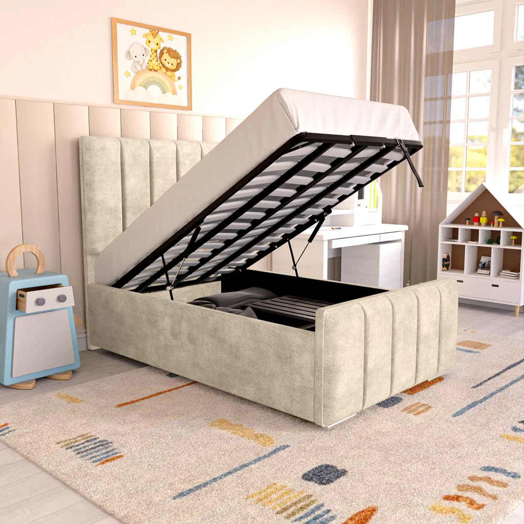 Lisbon Kids Upholstered Ottoman Bed - Image 6