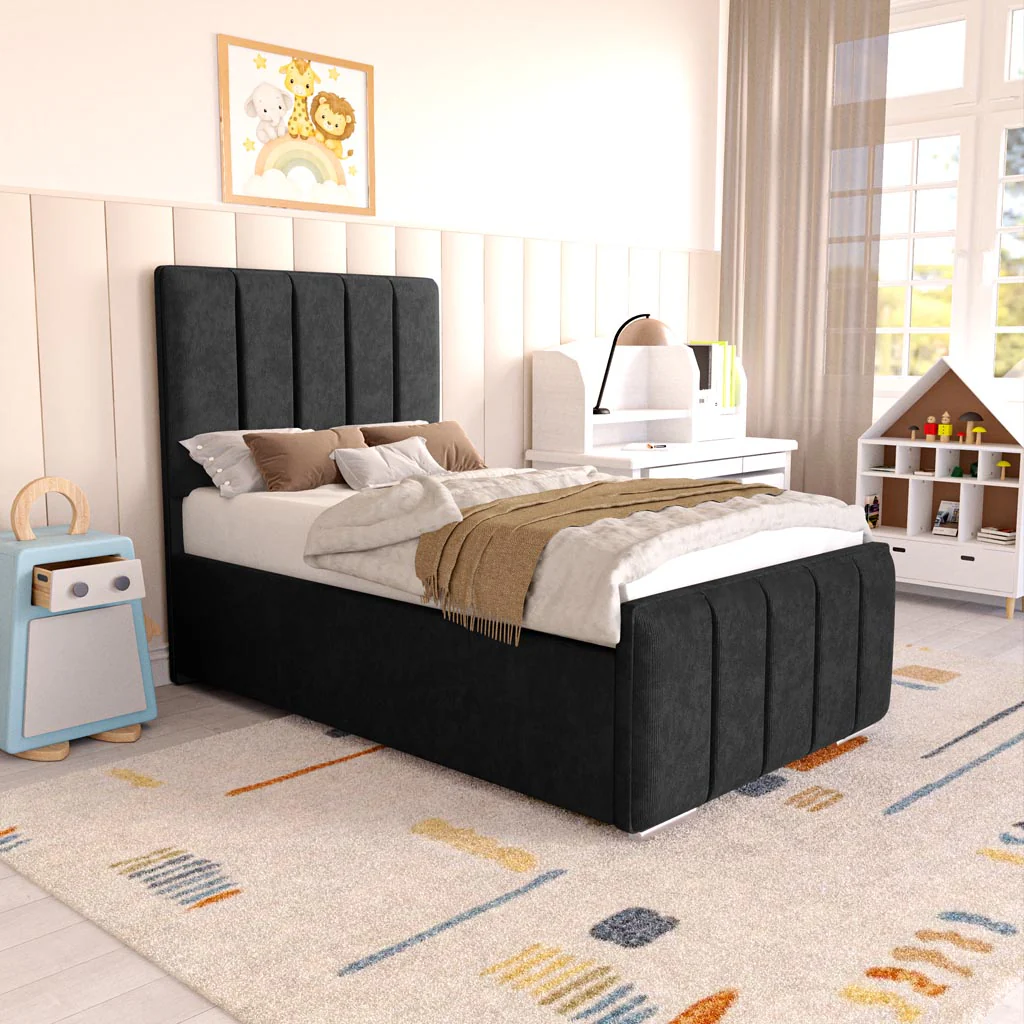 Lisbon Kids Upholstered Ottoman Bed - Image 3