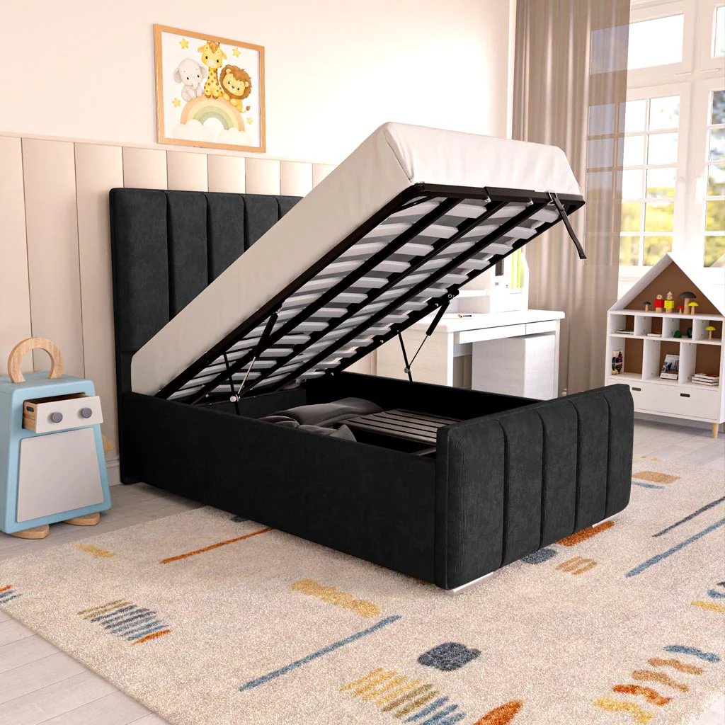 Lisbon Kids Upholstered Ottoman Bed - Image 6