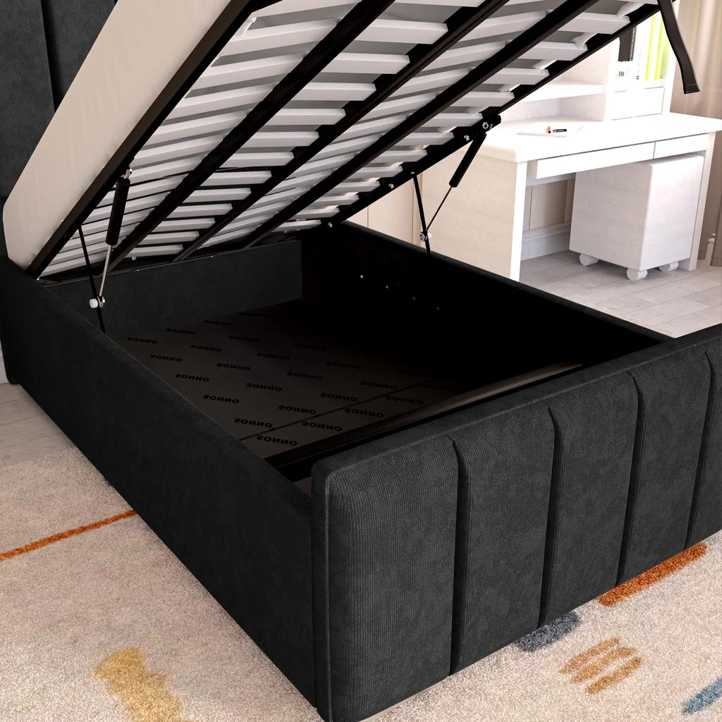 Lisbon Kids Upholstered Ottoman Bed - Image 7