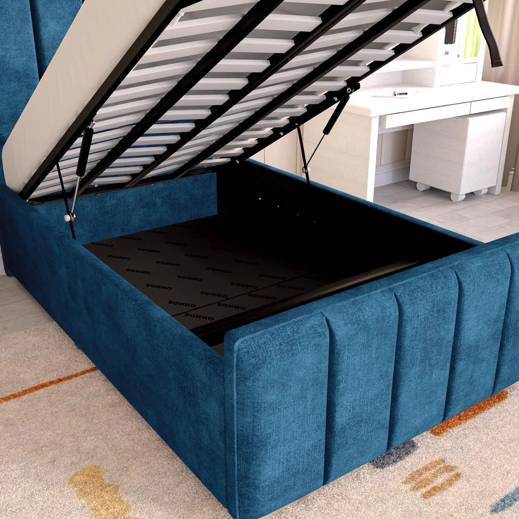Lisbon Kids Upholstered Ottoman Bed - Image 7