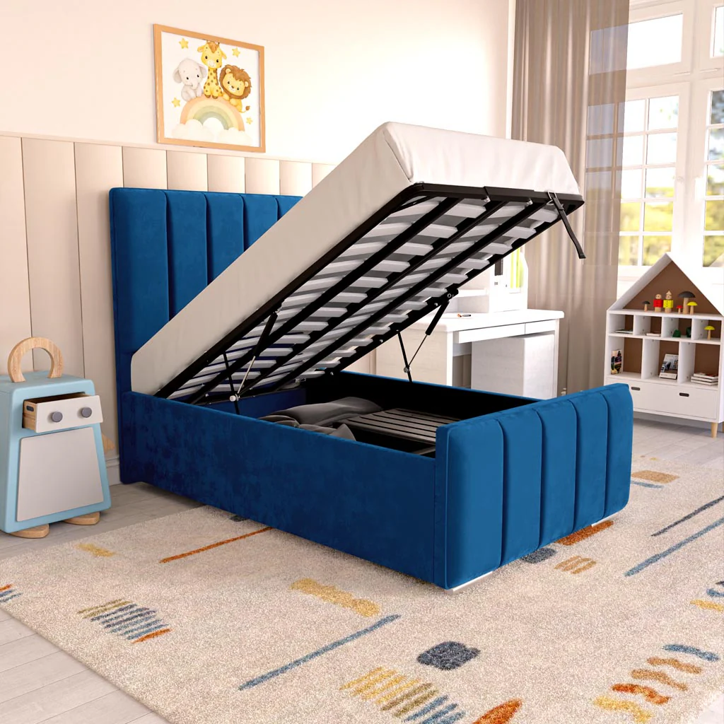 Lisbon Kids Upholstered Ottoman Bed - Image 6