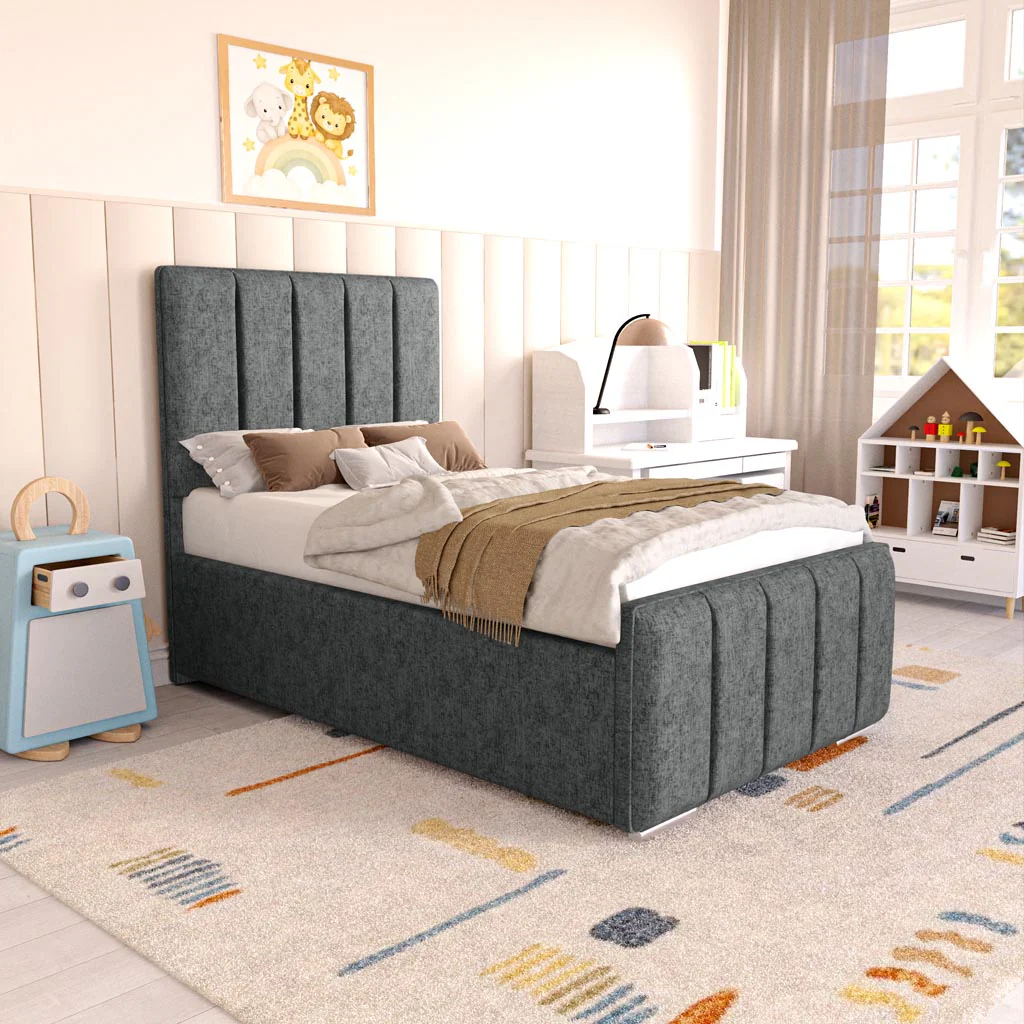 Lisbon Kids Upholstered Ottoman Bed - Image 3