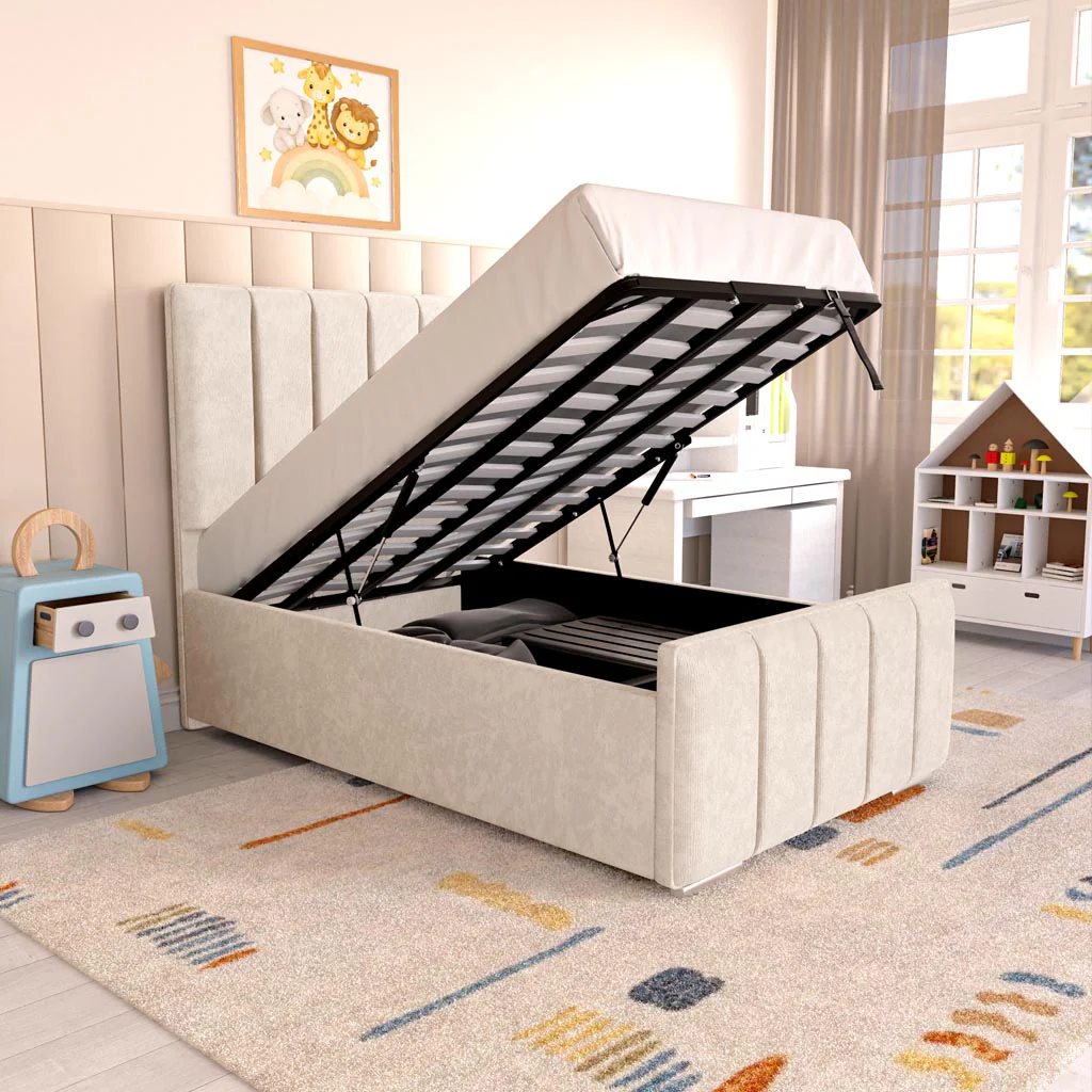 Lisbon Kids Upholstered Ottoman Bed - Image 6