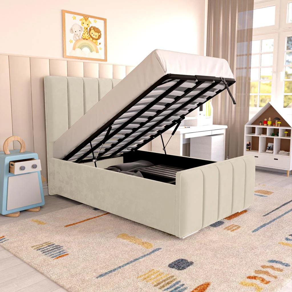 Lisbon Kids Upholstered Ottoman Bed - Image 6