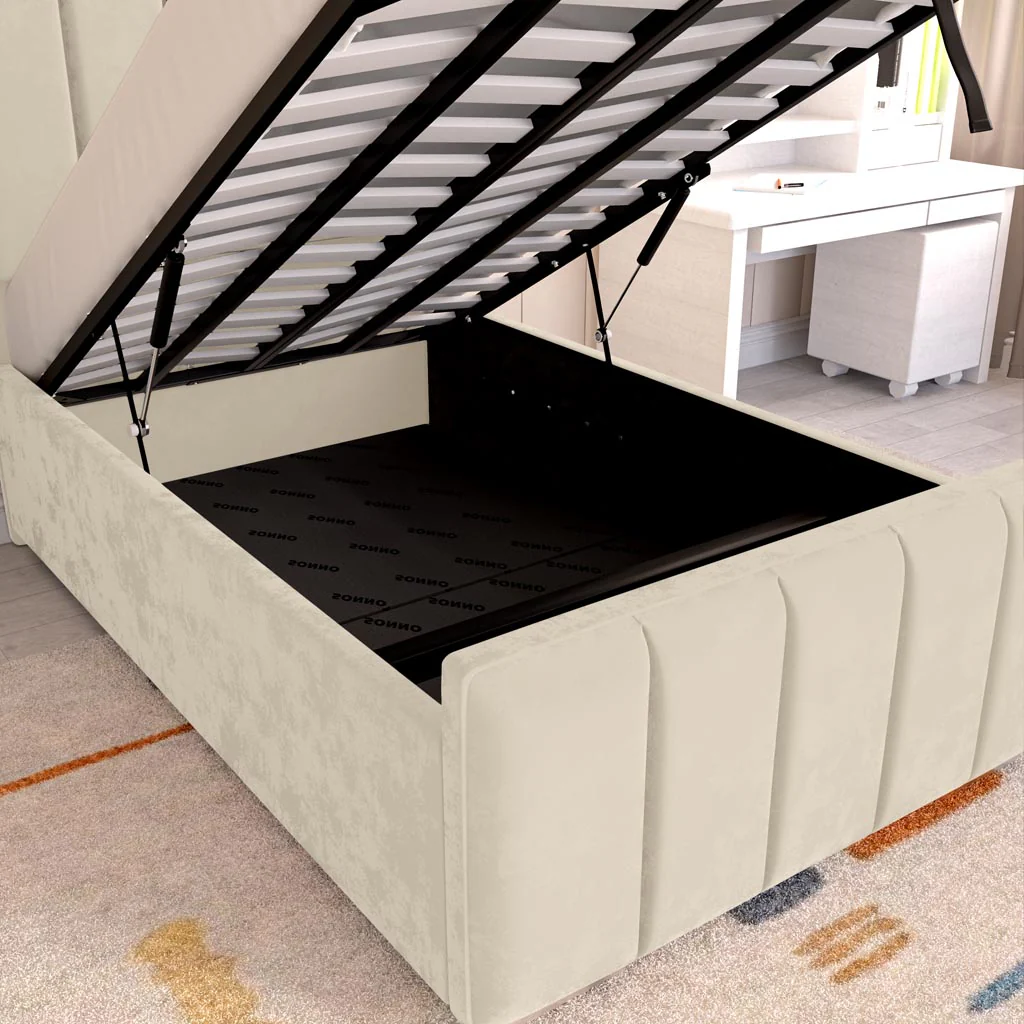 Lisbon Kids Upholstered Ottoman Bed - Image 7