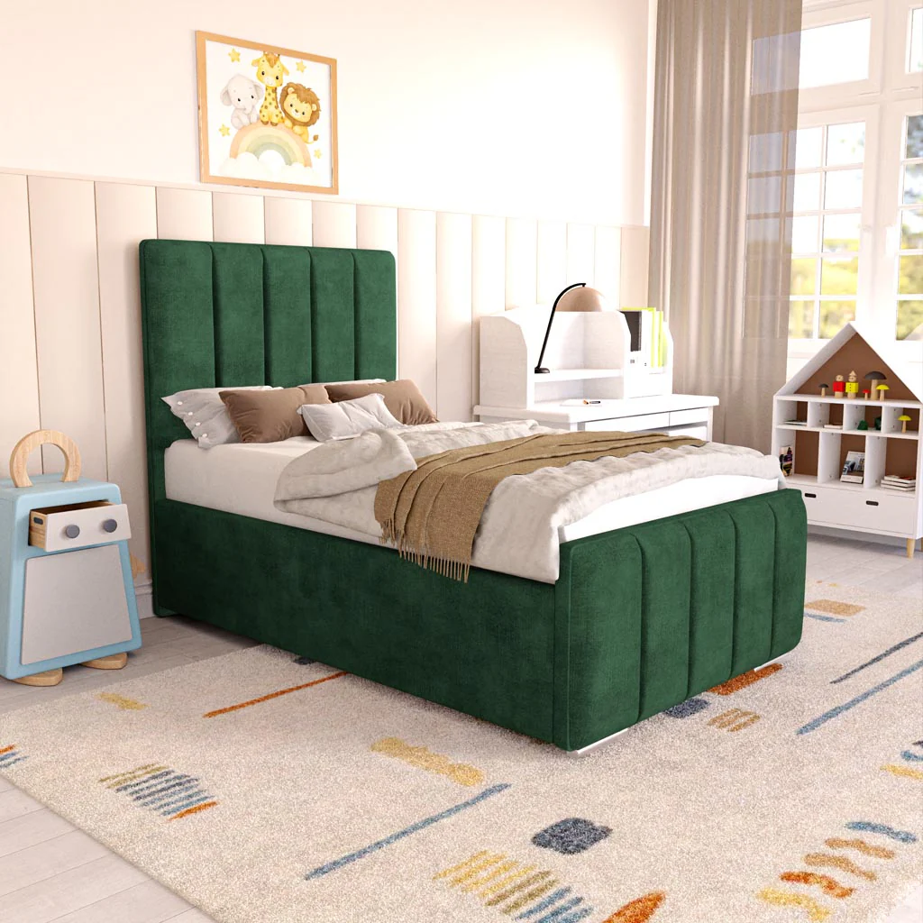 Lisbon Kids Upholstered Ottoman Bed - Image 3
