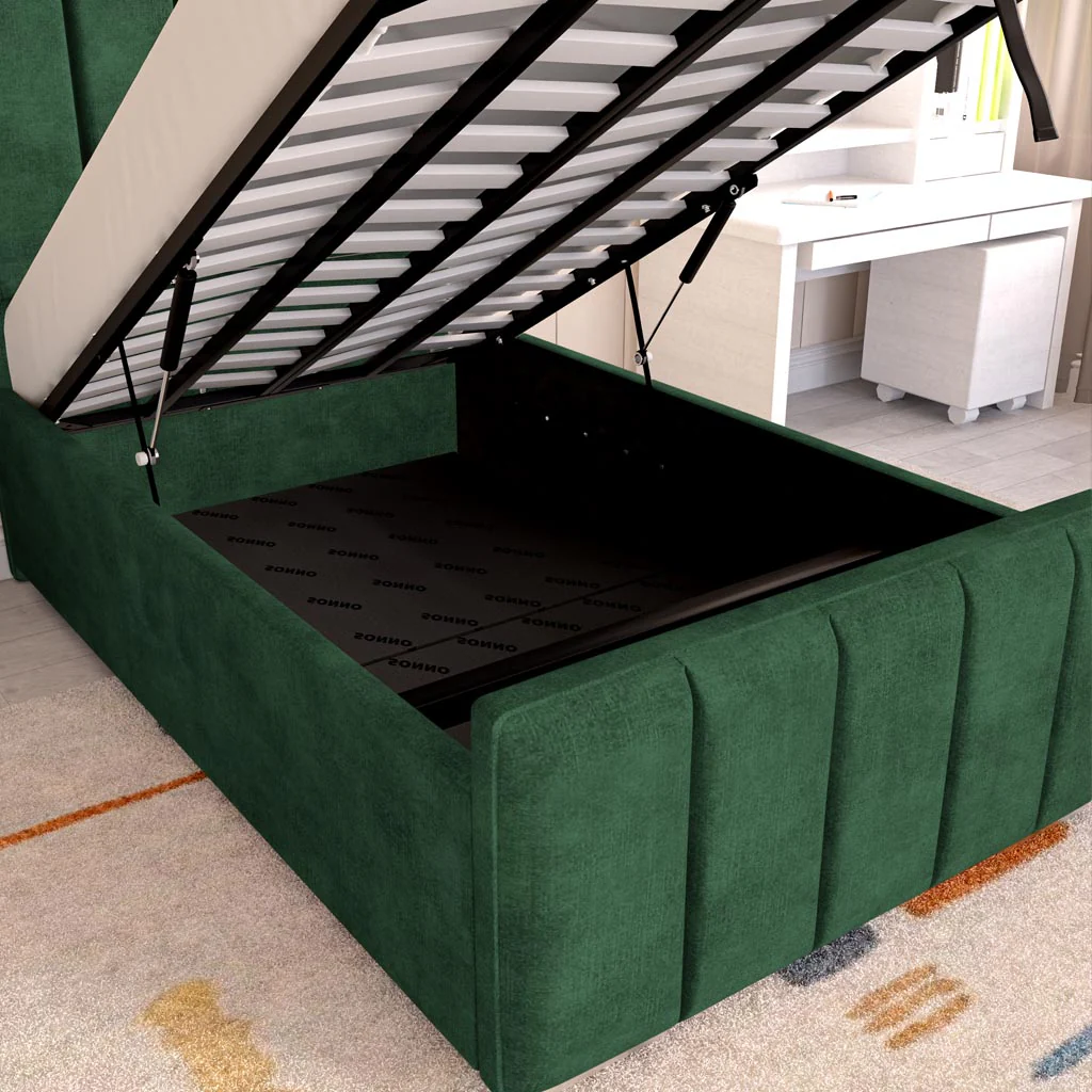 Lisbon Kids Upholstered Ottoman Bed - Image 7