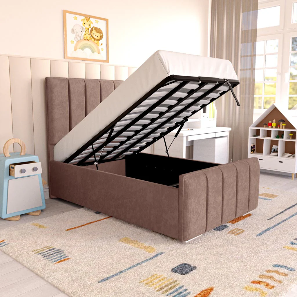 Lisbon Kids Upholstered Ottoman Bed - Image 2