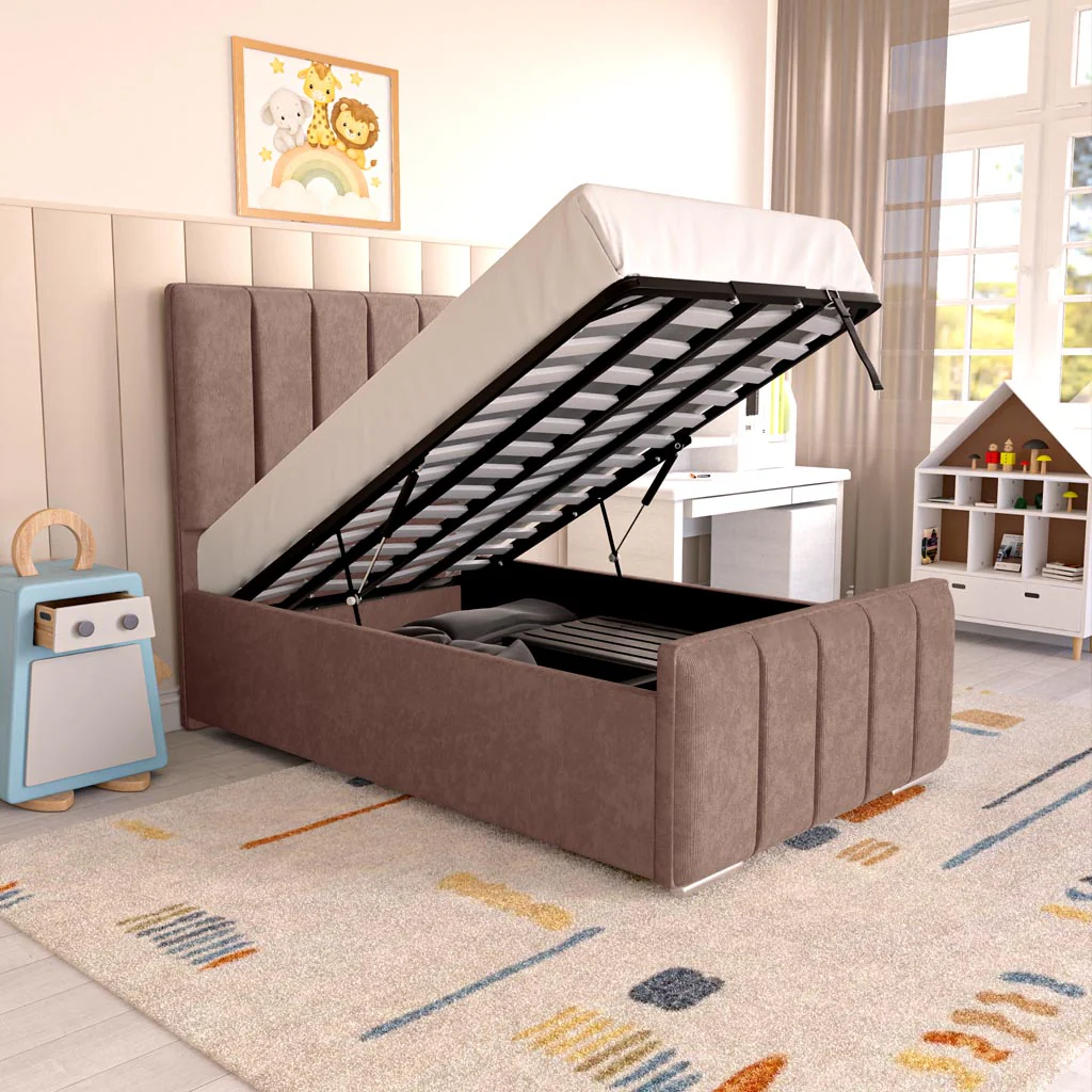 Lisbon Kids Upholstered Ottoman Bed - Image 6