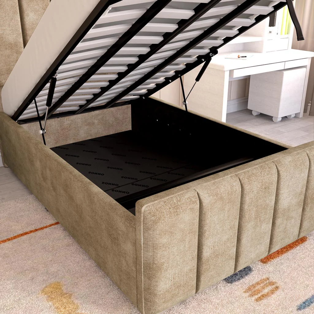 Lisbon Kids Upholstered Ottoman Bed - Image 7