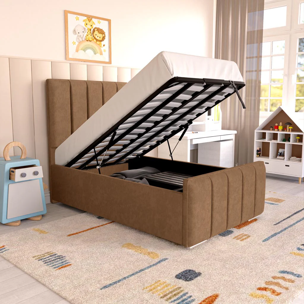 Lisbon Kids Upholstered Ottoman Bed - Image 6