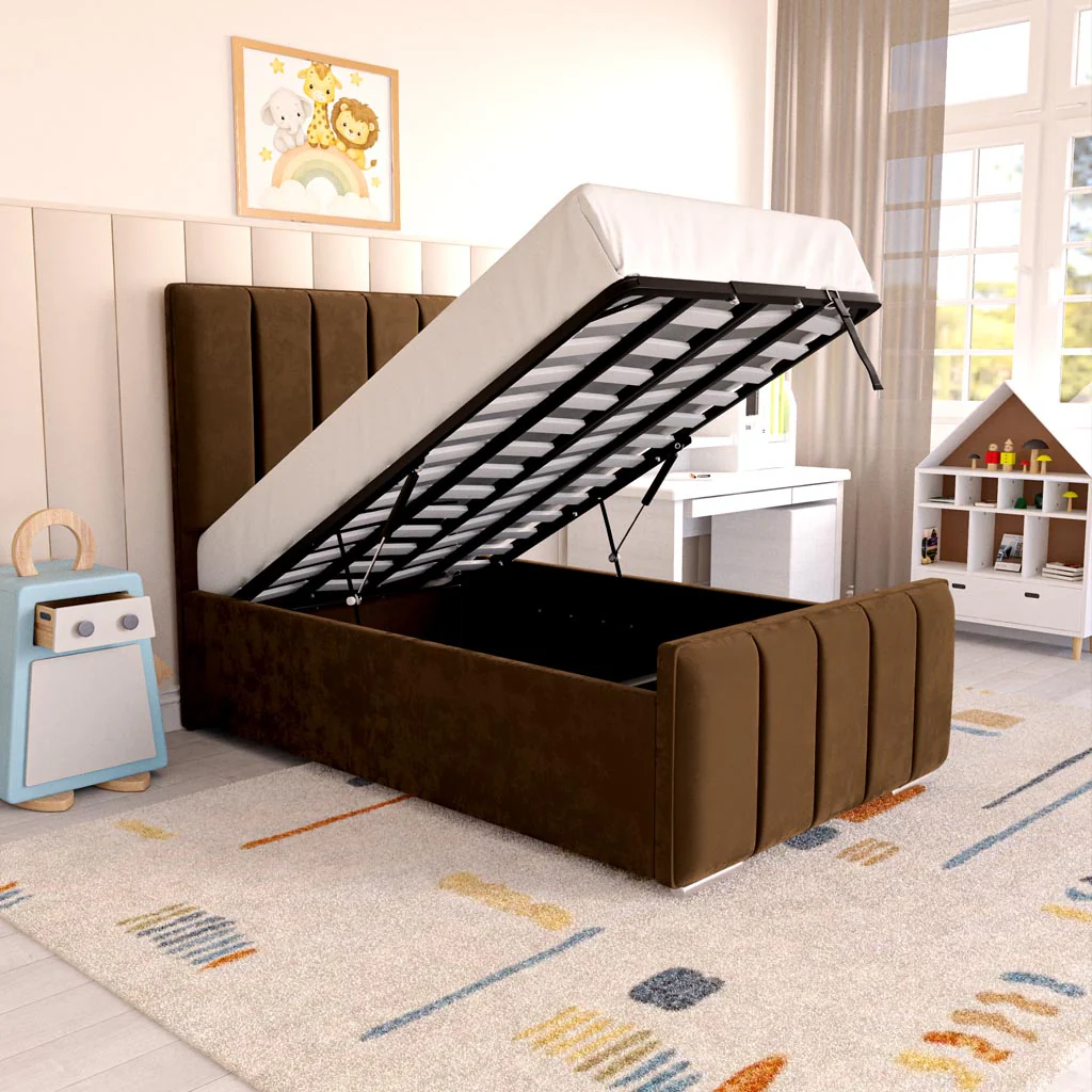 Lisbon Kids Upholstered Ottoman Bed - Image 2
