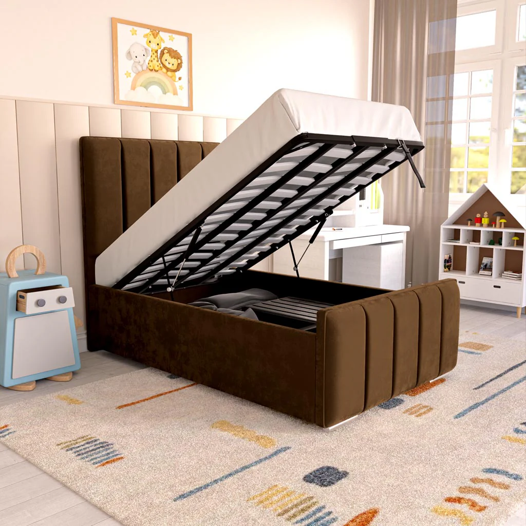 Lisbon Kids Upholstered Ottoman Bed - Image 6