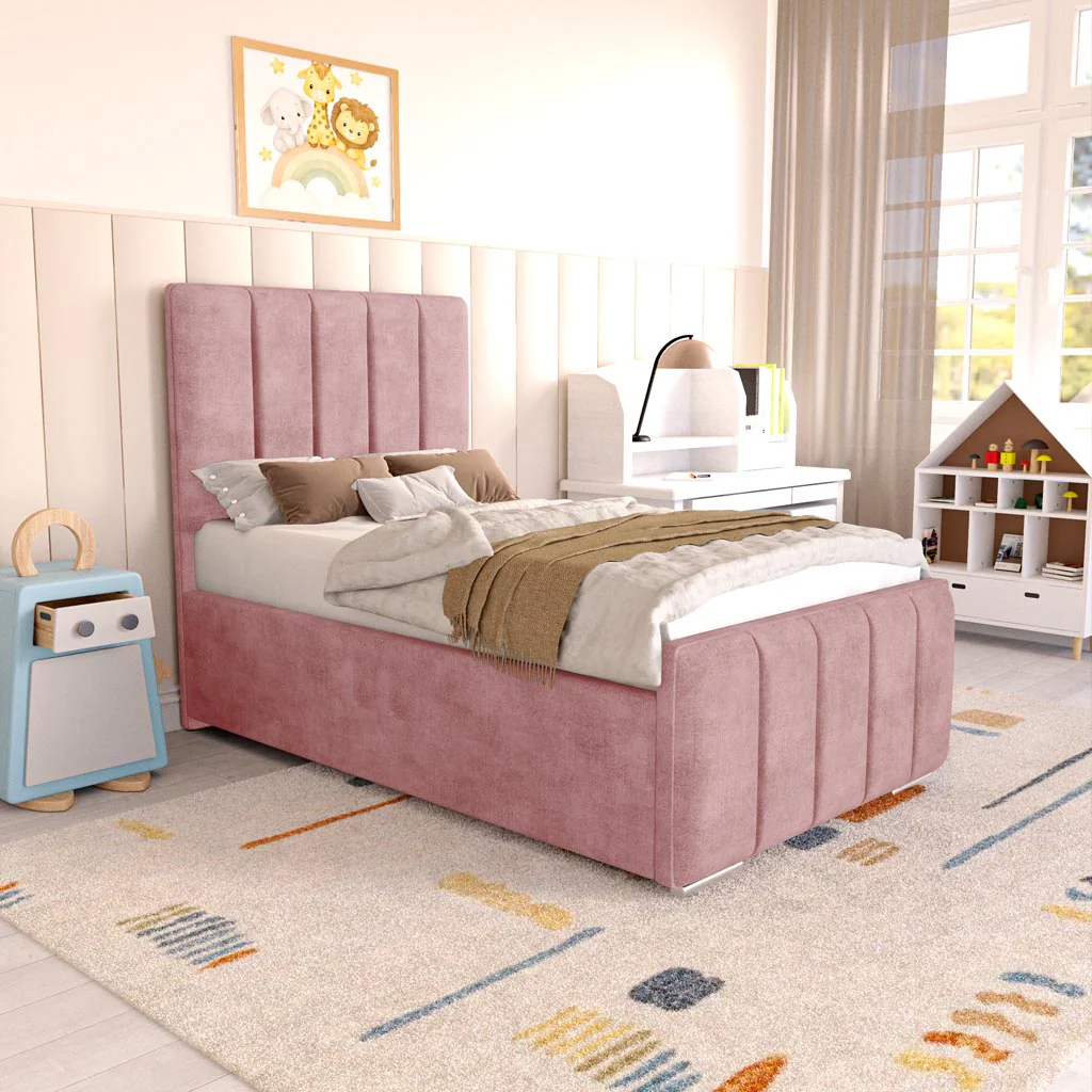 Lisbon Kids Upholstered Ottoman Bed - Image 3