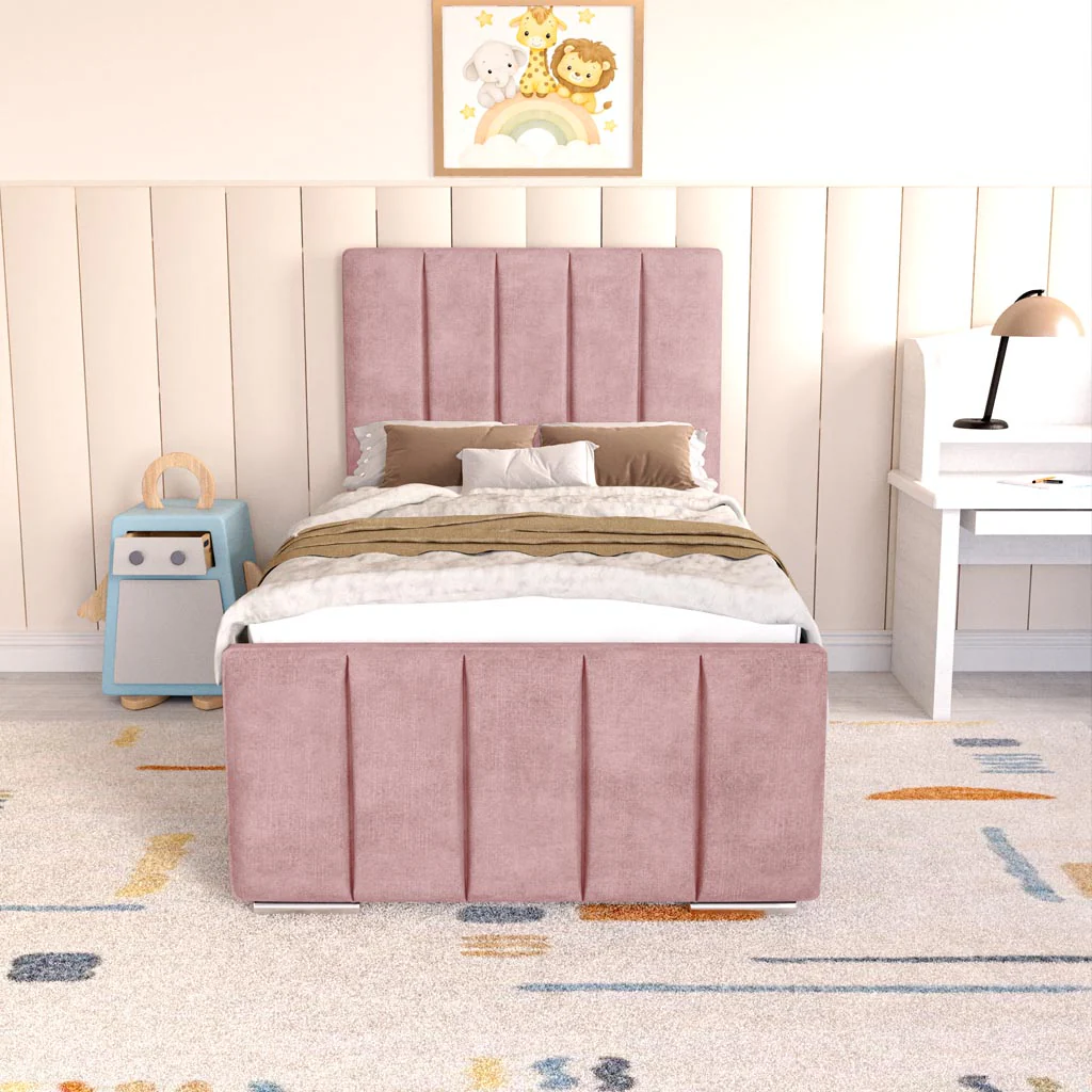 Lisbon Kids Upholstered Ottoman Bed - Image 5