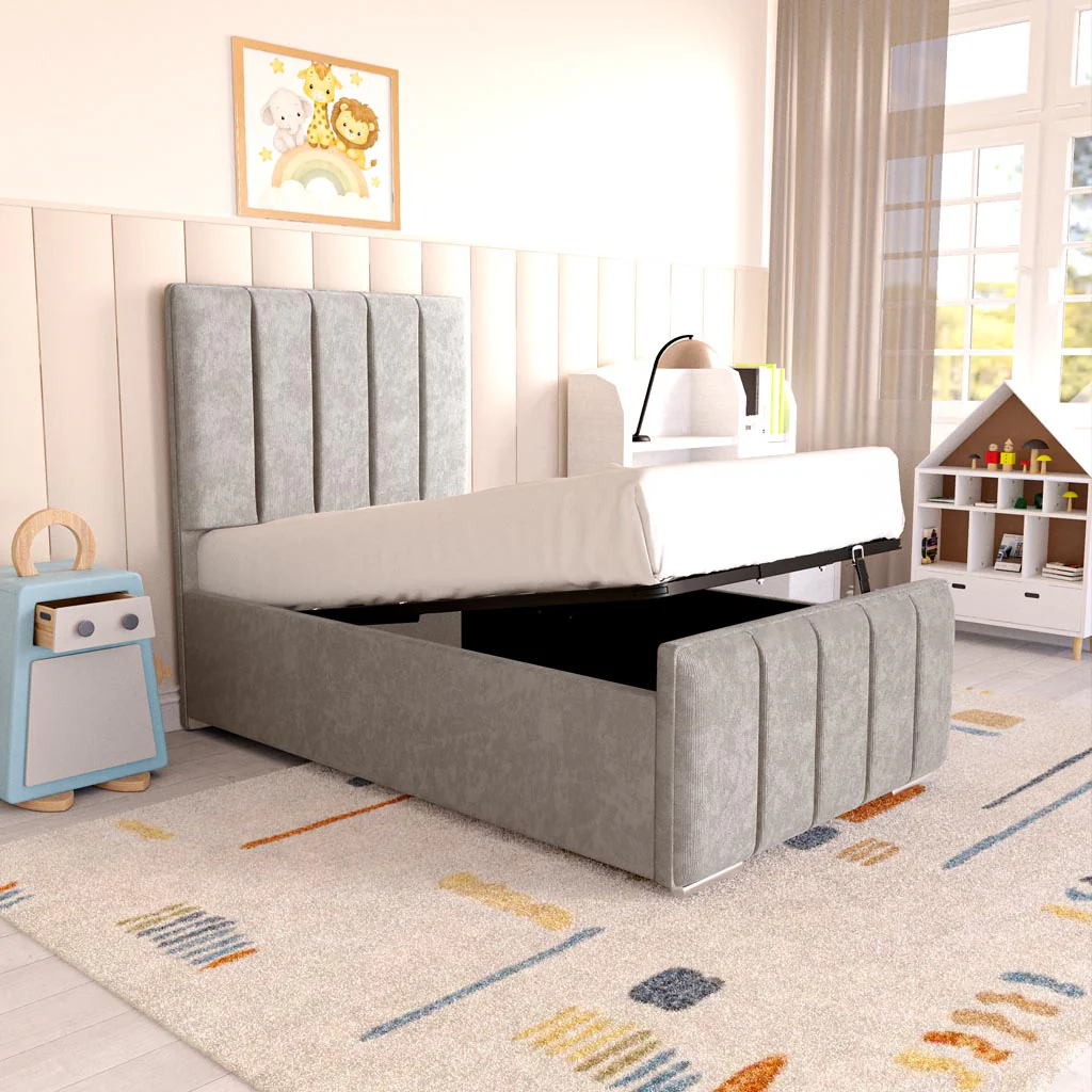 Lisbon Kids Upholstered Ottoman Bed