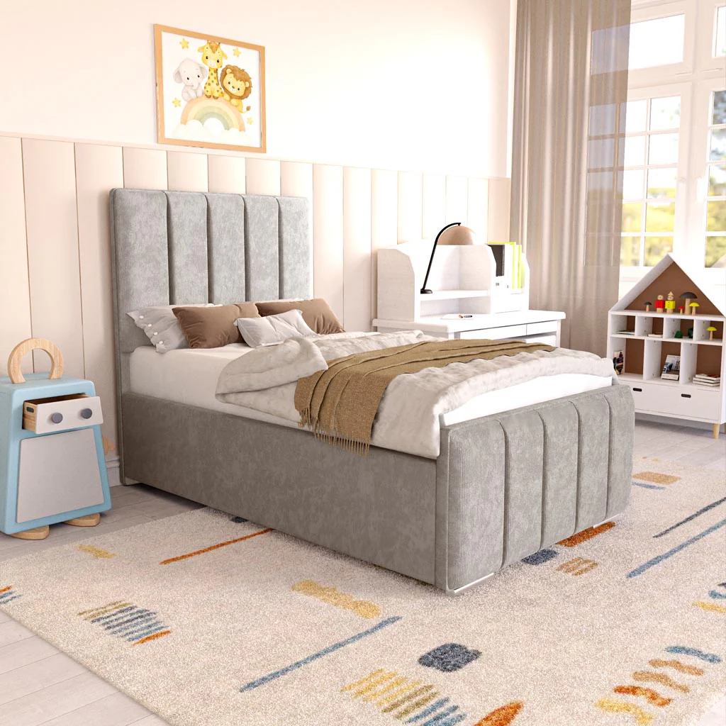 Lisbon Kids Upholstered Ottoman Bed - Image 3