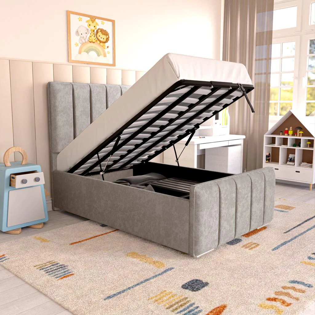 Lisbon Kids Upholstered Ottoman Bed - Image 6