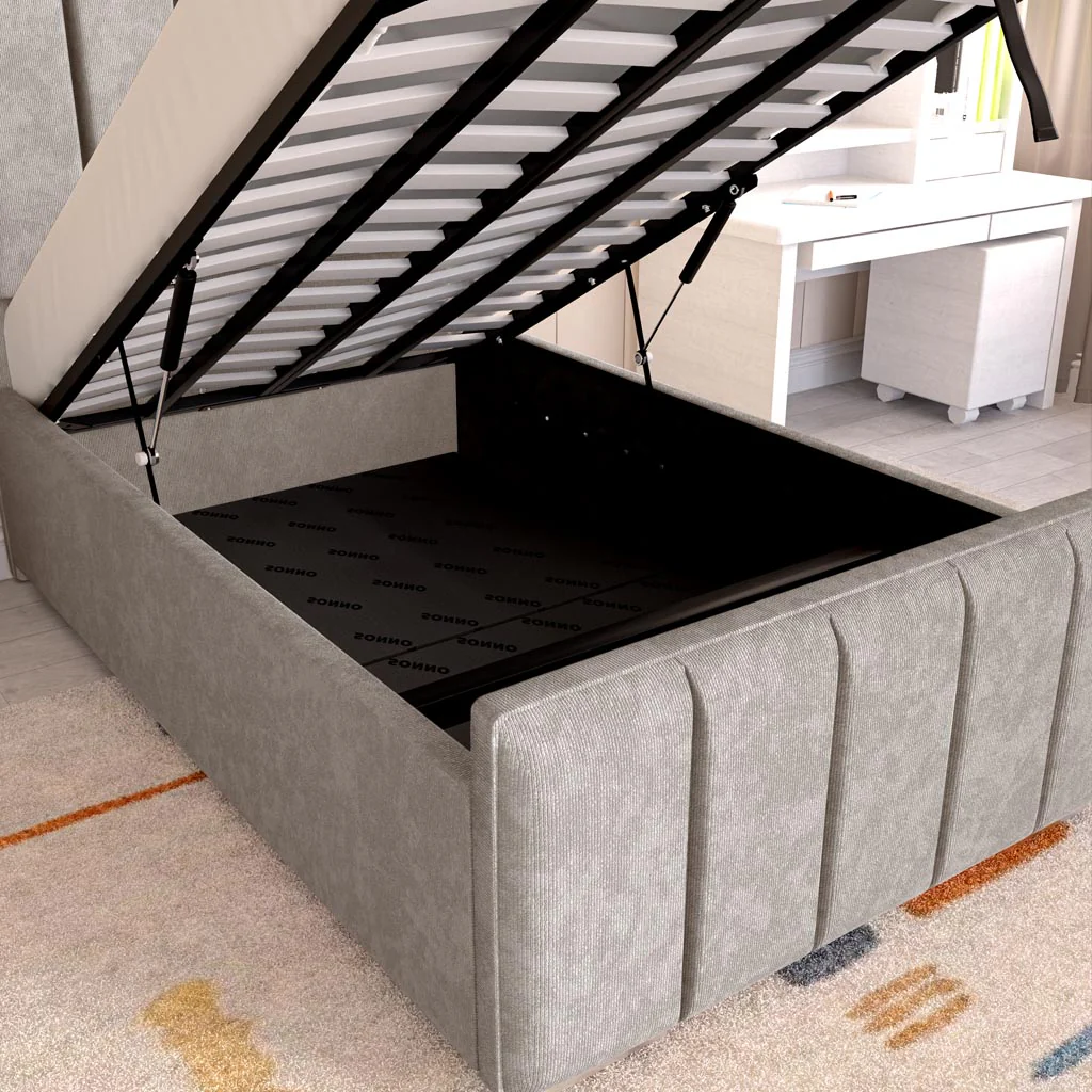 Lisbon Kids Upholstered Ottoman Bed - Image 7