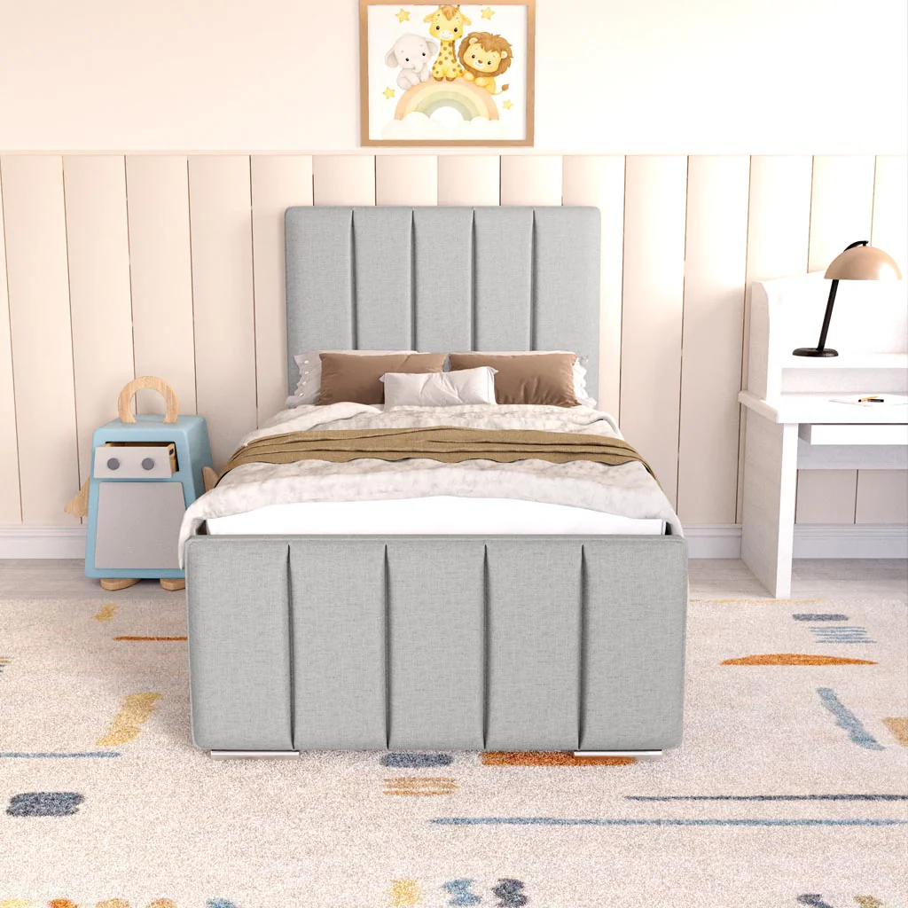 Lisbon Kids Upholstered Ottoman Bed - Image 5