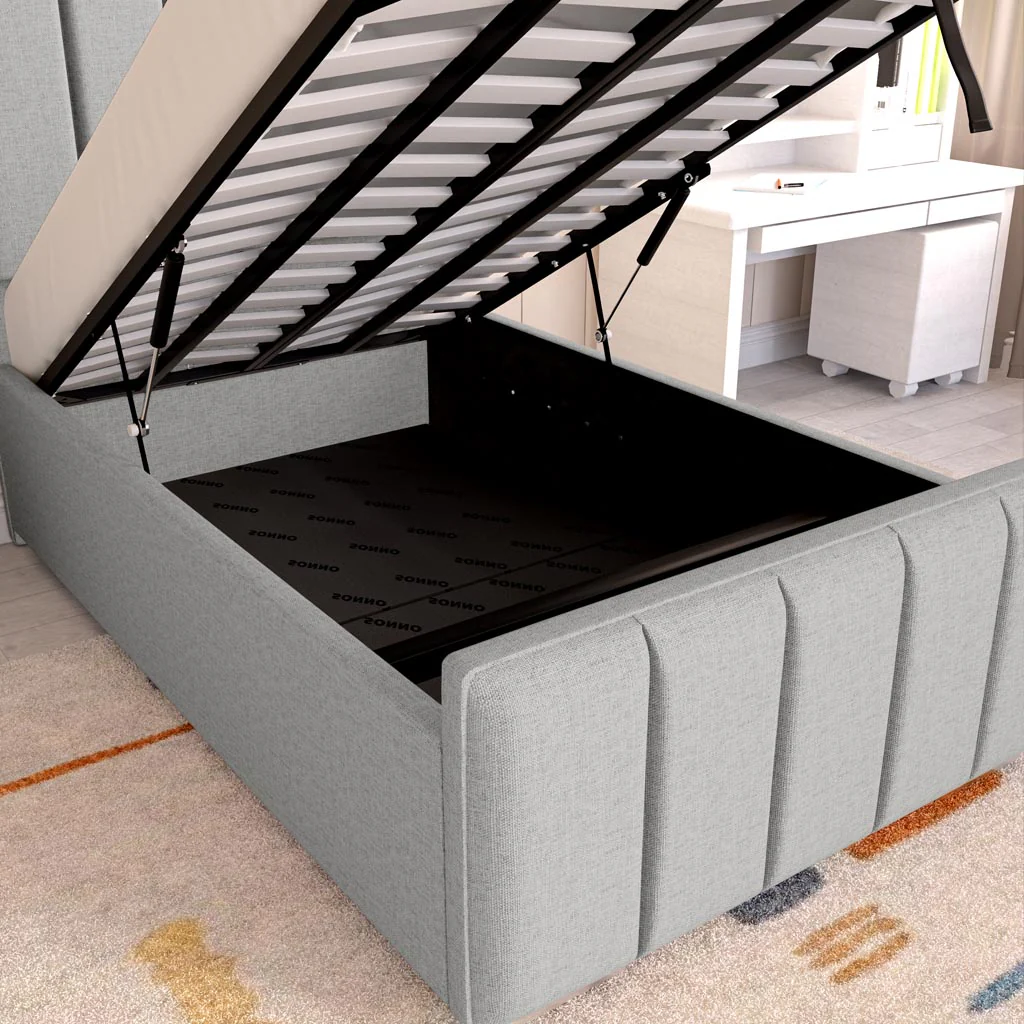 Lisbon Kids Upholstered Ottoman Bed - Image 7