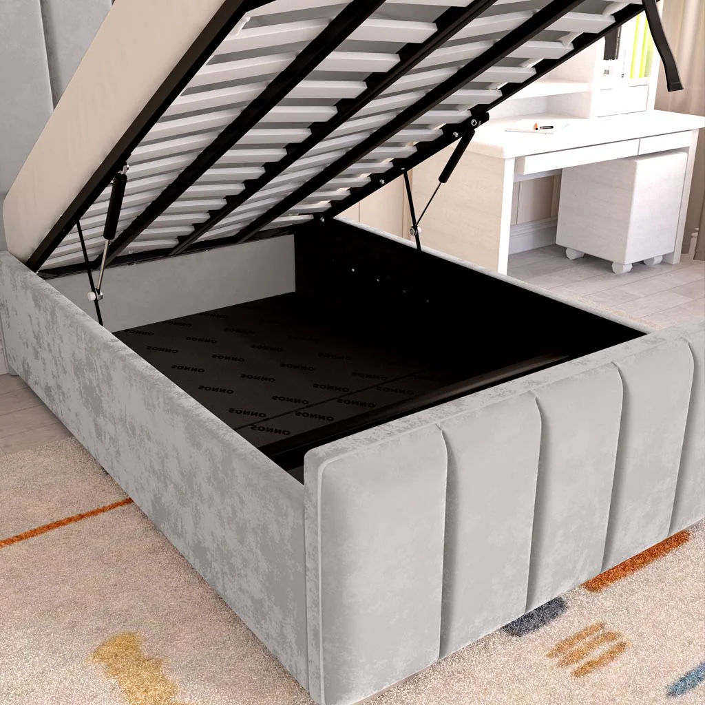 Lisbon Kids Upholstered Ottoman Bed - Image 7