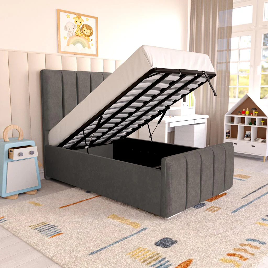 Lisbon Kids Upholstered Ottoman Bed - Image 2