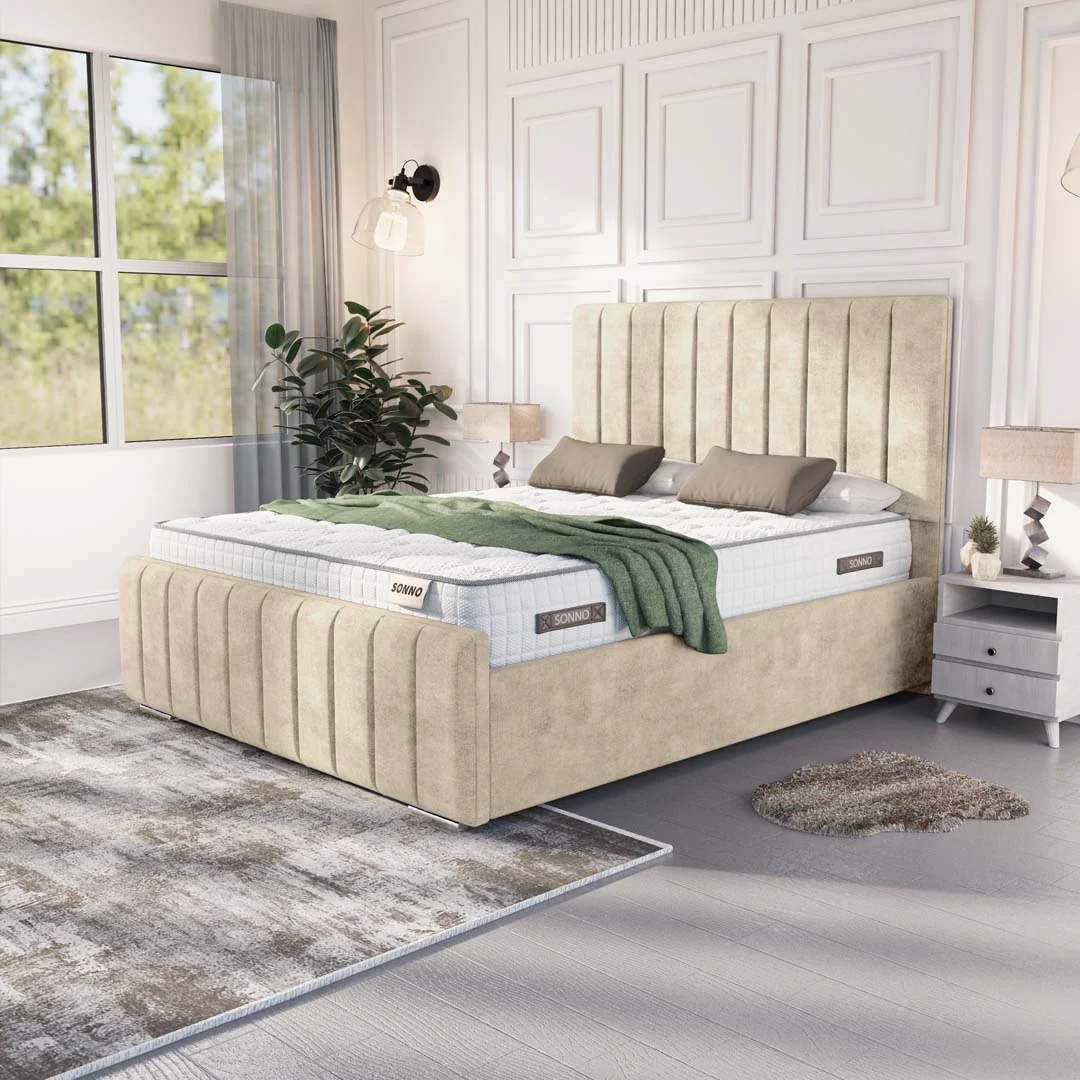 Lisbon Upholstered Ottoman Bed - Image 3