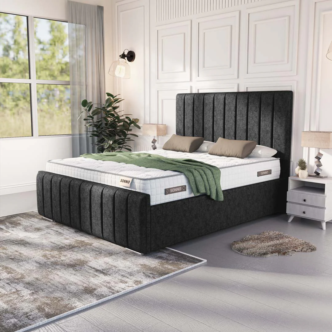 Lisbon Upholstered Ottoman Bed - Image 3