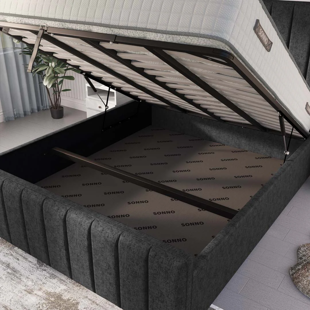 Lisbon Upholstered Ottoman Bed - Image 7