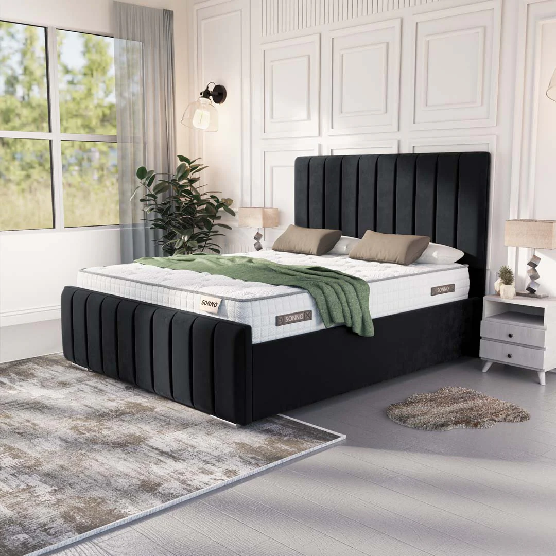 Lisbon Upholstered Ottoman Bed - Image 3