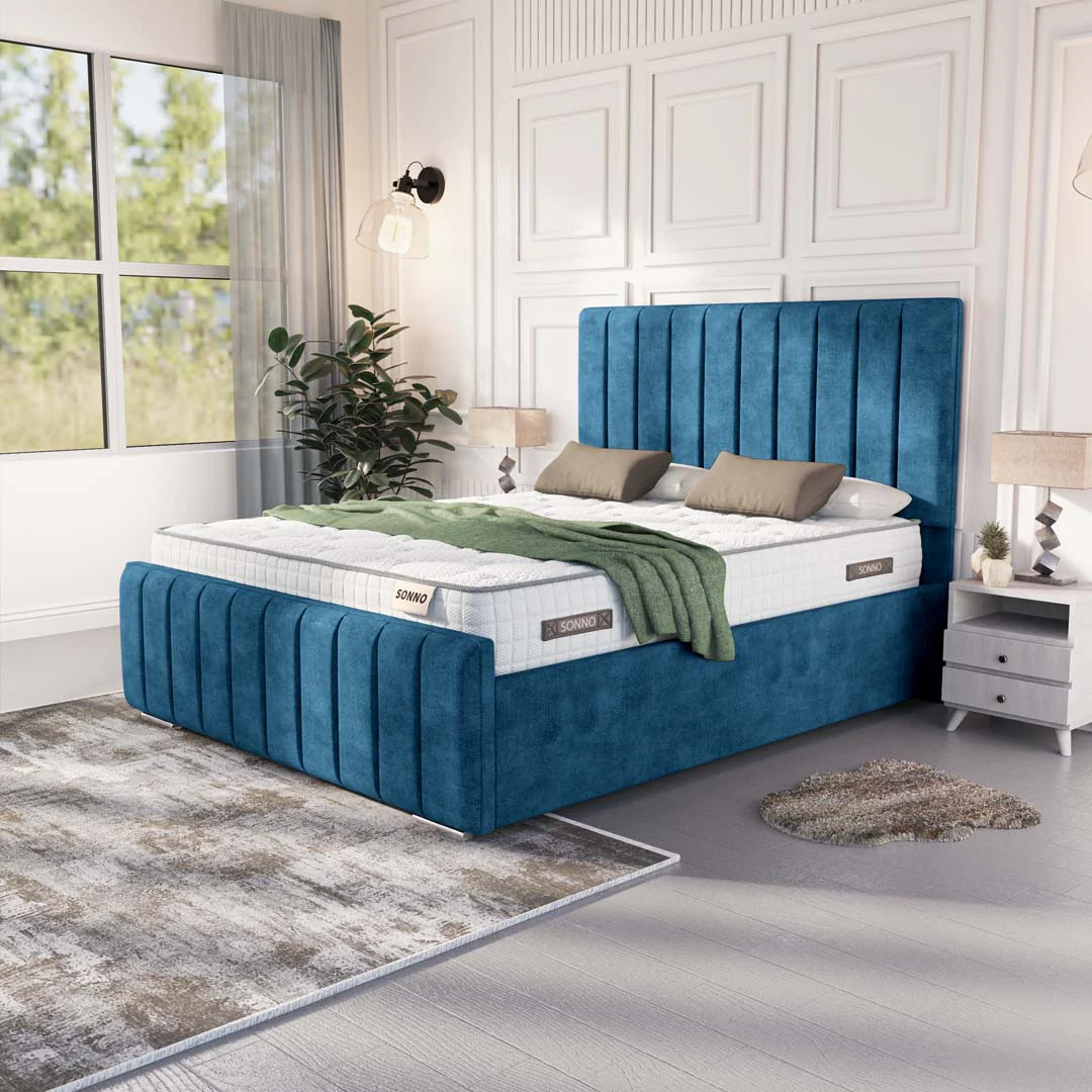 Lisbon Upholstered Ottoman Bed - Image 3