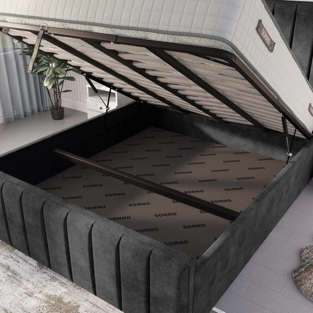 Lisbon Upholstered Ottoman Bed - Image 7