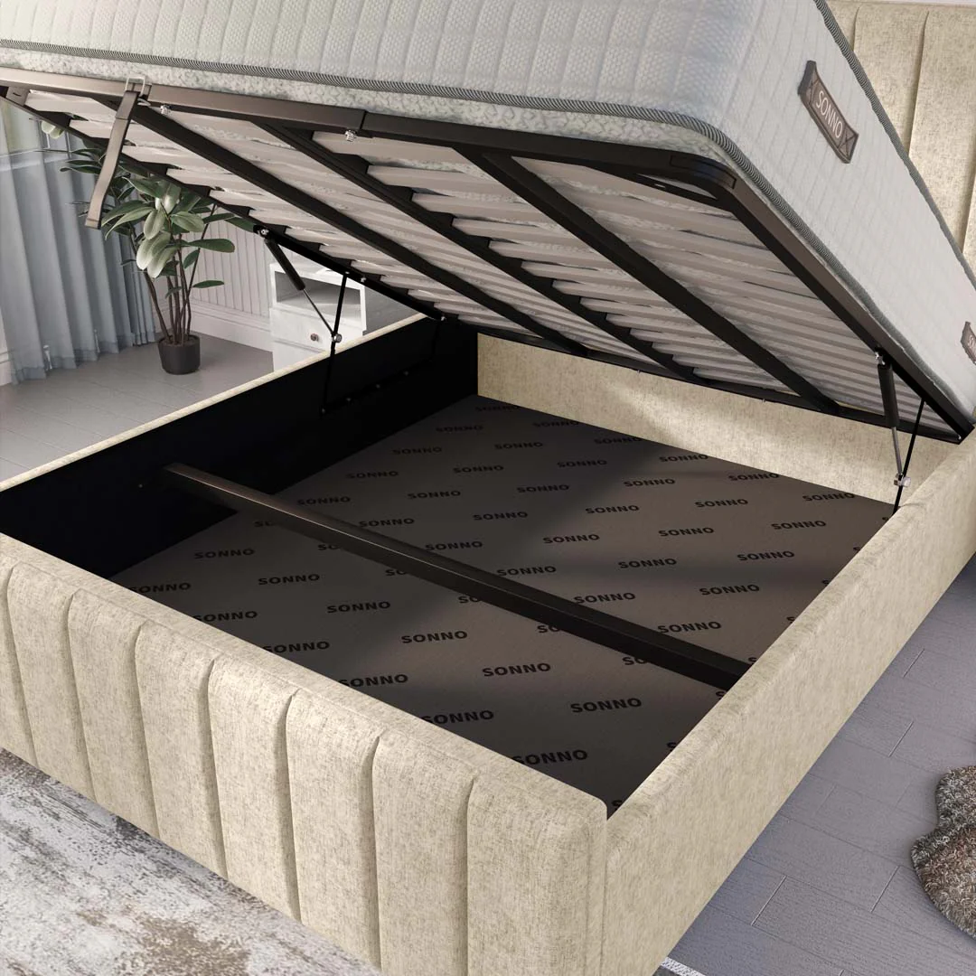 Lisbon Upholstered Ottoman Bed - Image 7