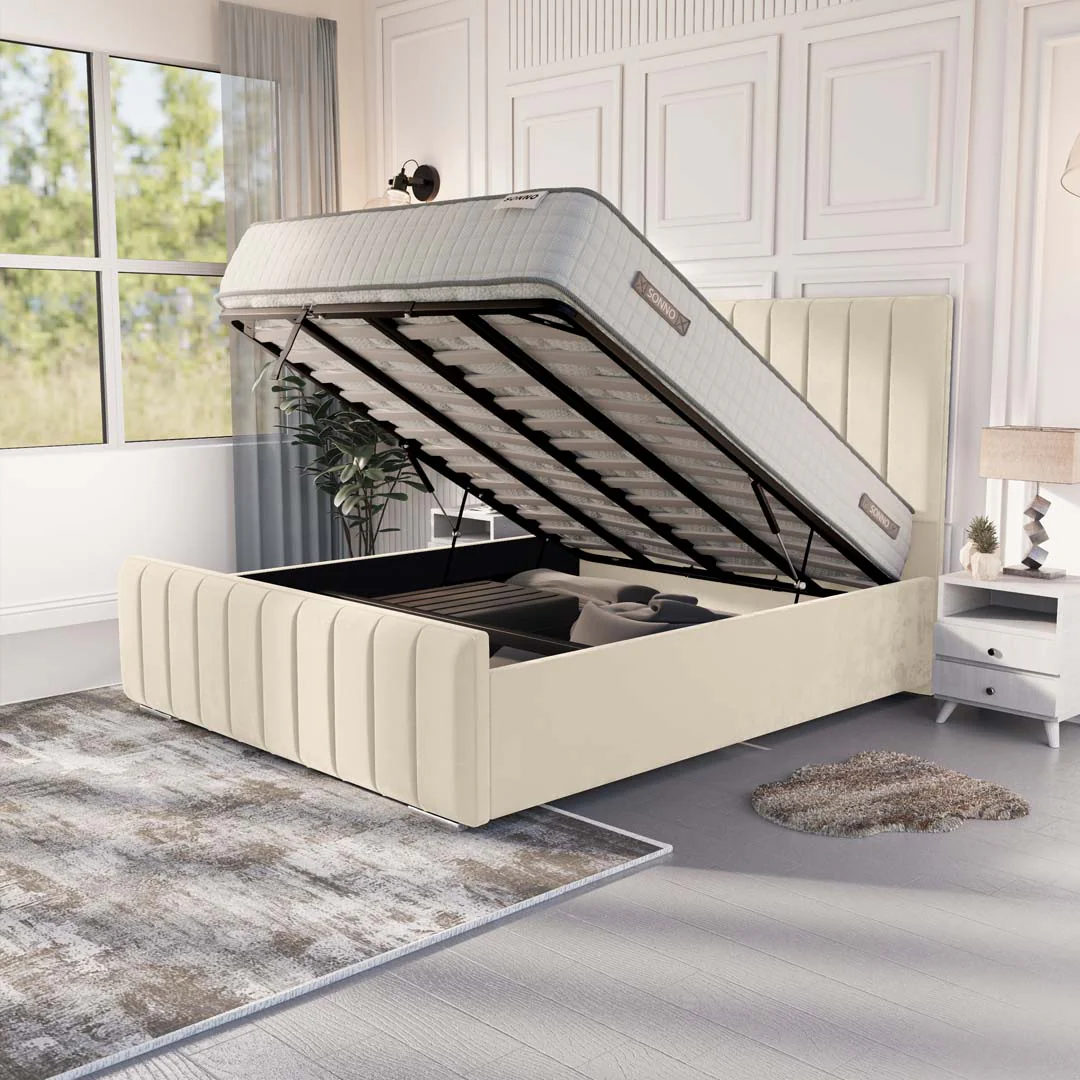 Lisbon Upholstered Ottoman Bed - Image 6