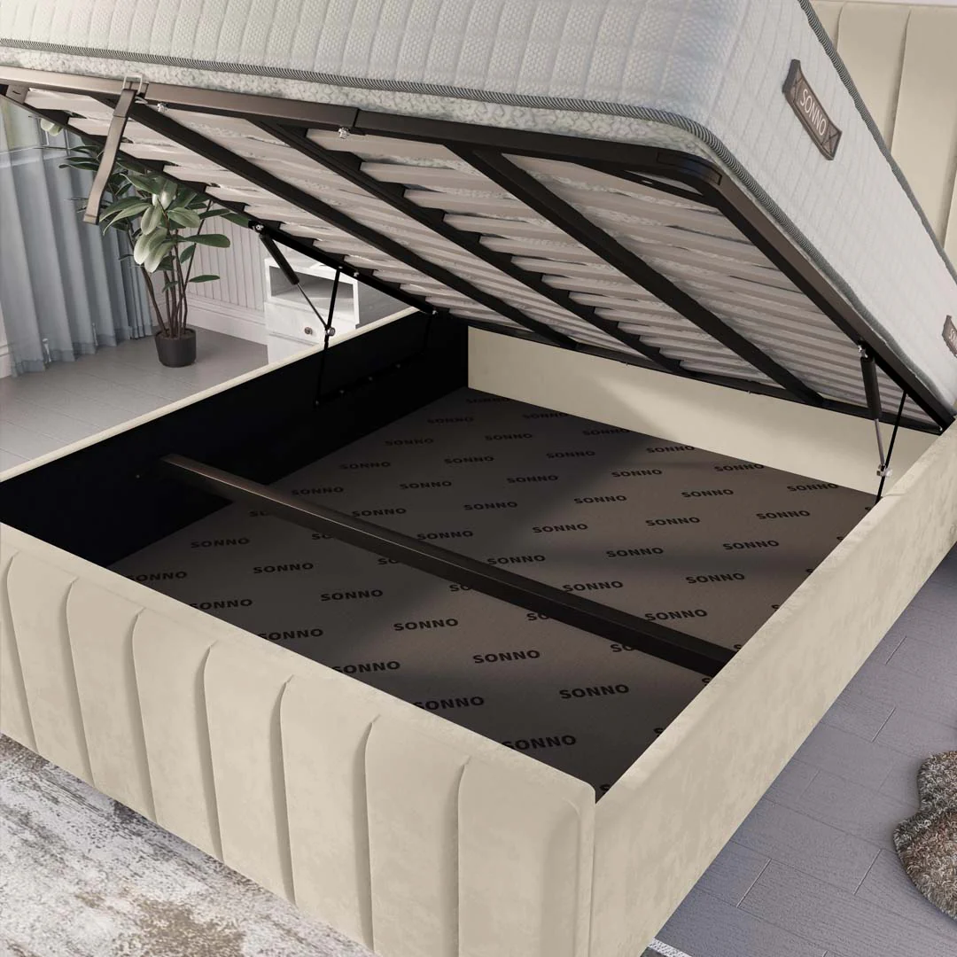 Lisbon Upholstered Ottoman Bed - Image 7