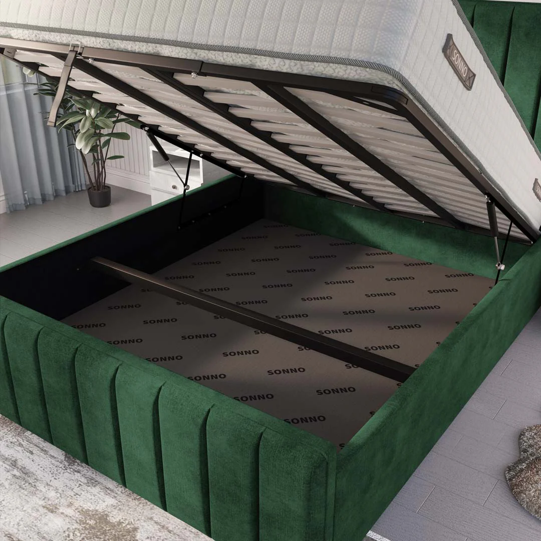 Lisbon Upholstered Ottoman Bed - Image 7